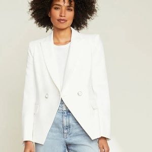 NWT - Veronica Beard Thaddeus Dickey Jacket - Off-White - Size 4